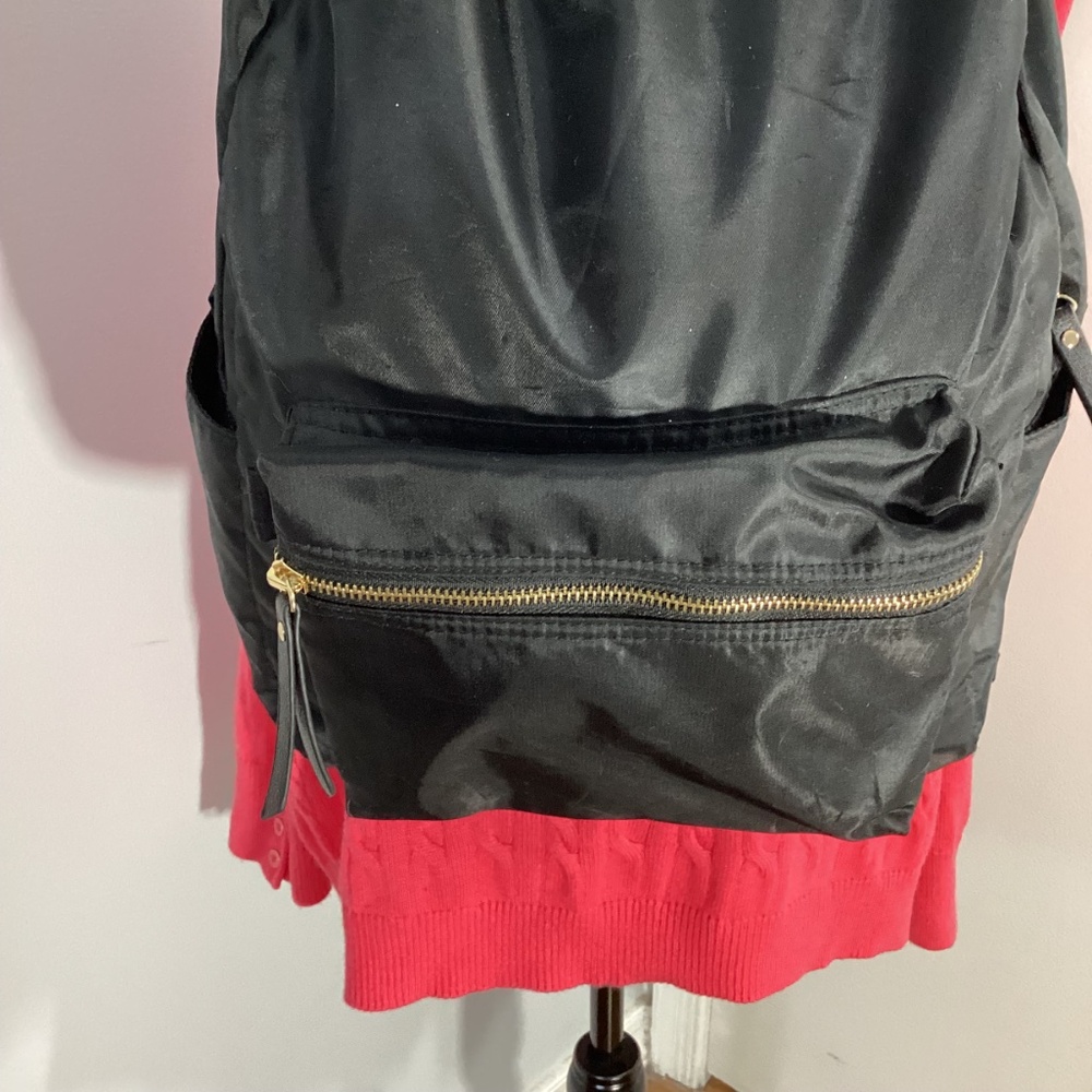 HAWLANDER UNISEX BLACK  BACKPACK LIGHT MEDIUM SIZE 11x17x5 - Picture 2 of 13